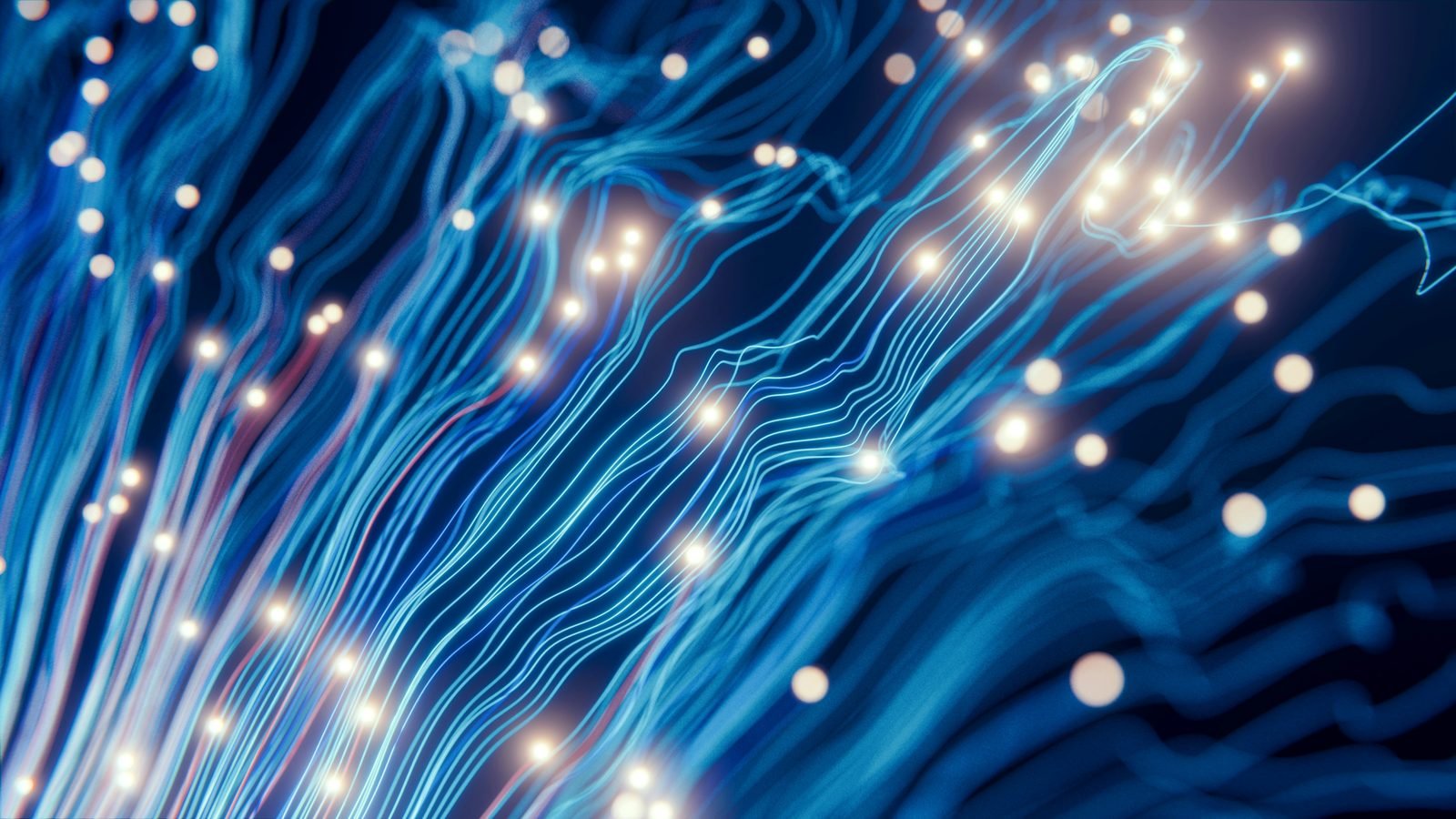 Carte de circuits lumineux illustrant l'intelligence artificielle au service du conseil